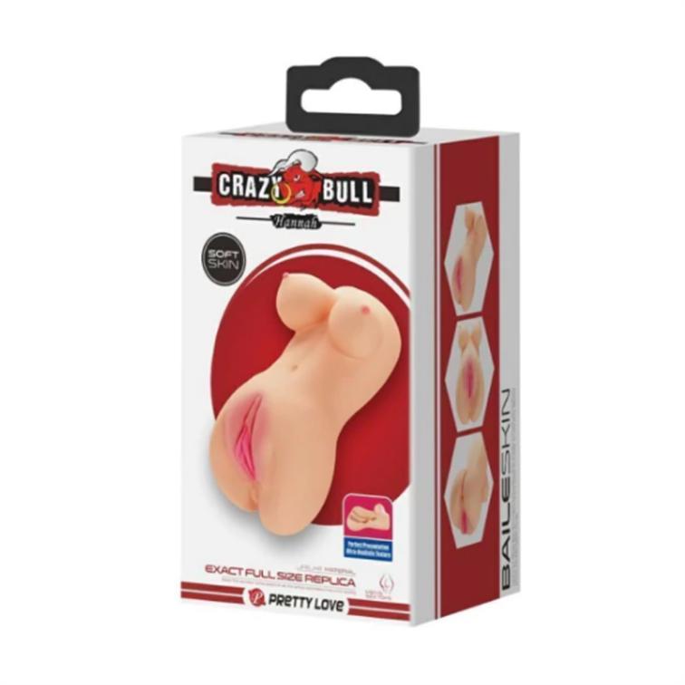 Imagen114 Masturbador Crazy Bull mini body Hannah (MA-CB-H) - Imagen 1