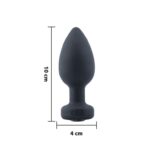 Plug anal con vibracion carga USB y control remoto (PSV-01) - Imagen 2